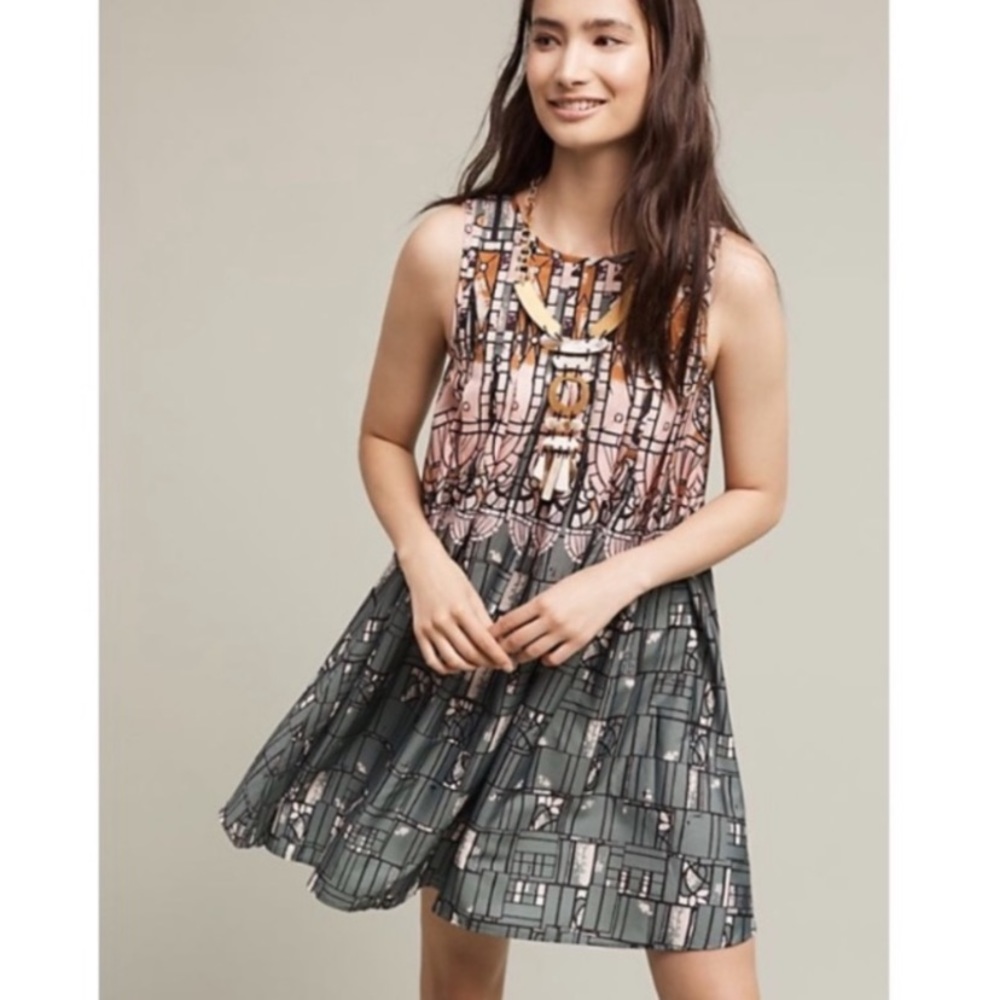 Anthropologie Preeti S Kapoor Pascale Swing Dress
